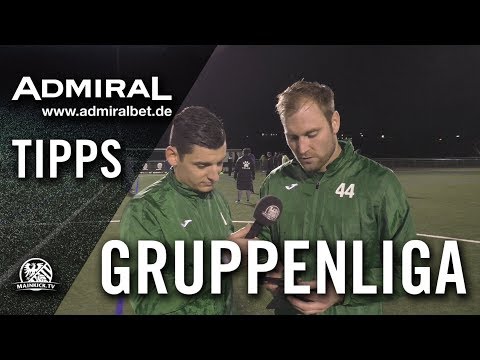 ADMIRAL-Tipps mit Nemanja Saula und Henrik Nedwied (beide SpVgg  05 Oberrad) - 23. Spieltag