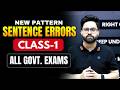 Errors New Pattern Level 1 SSC CGL CHSL CPO MTS Bank PO Clerk NDA CDS Tarun Grover