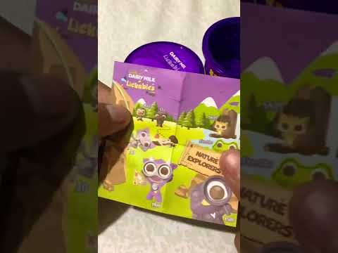 Let’s Open The Cadbury Dairy Milk in Lickables 3 #asmr