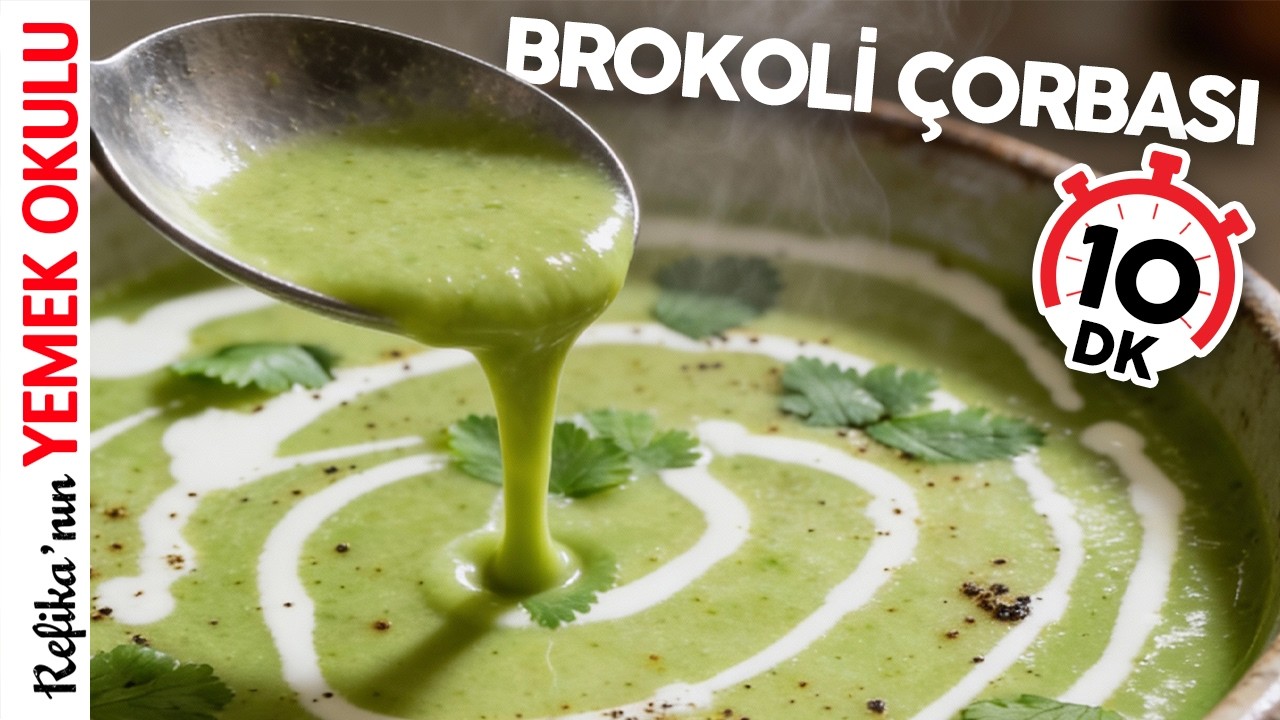 Kremalı Brokoli Çorbası ve Kremasız Brokoli Çorbası Tarifi | İpuçlarıyla En Lezzetli Çorba Tarifleri