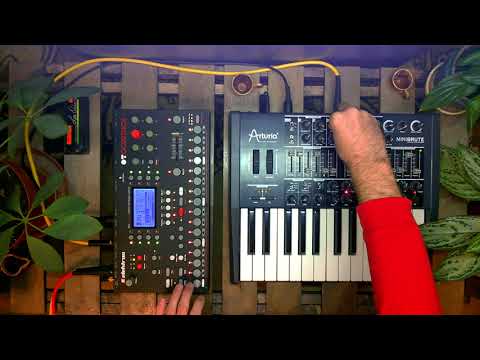 Max Ace - Hard to handle jam (Elektron Octatrack & Arturia Minibrute)