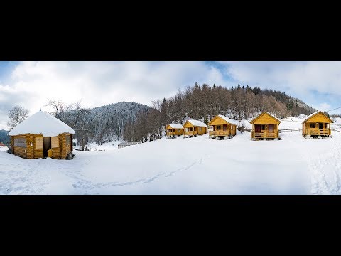 Stone House Village - Garda de Sus - Speed 200. Casa de piatra la Garda iarna.