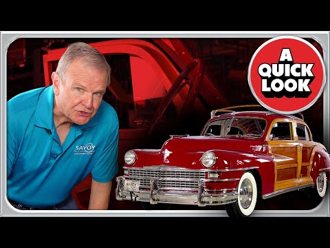 1948 Chrysler Town & Country ⏐ A QUICK LOOK ⏐ SAVOY AUTOMOBILE MUSEUM