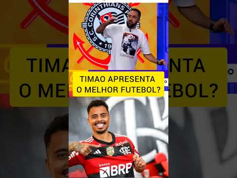 DISCUSSÃO PARA SABER QUEM JOGA O MELHOR FUTEBOL DE SÃO PAULO#corinthians#saopaulo#santos#shorts