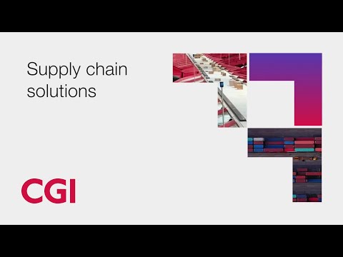 CGI supply chain solutions you can trust
