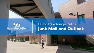 Junk mail filtering in UBmail (powered by Exchange Online)