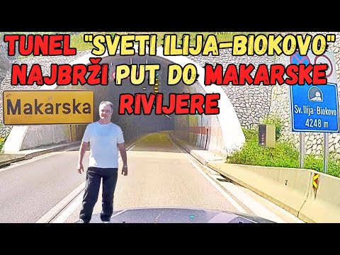Kroz tunel do Makarske: Najbrži put do Makarske rivijere I Fastest route to Makarska Riviera