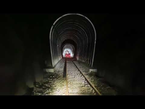 東吾妻町自転車型トロッコ　吾妻峡レールバイク　アガッタン