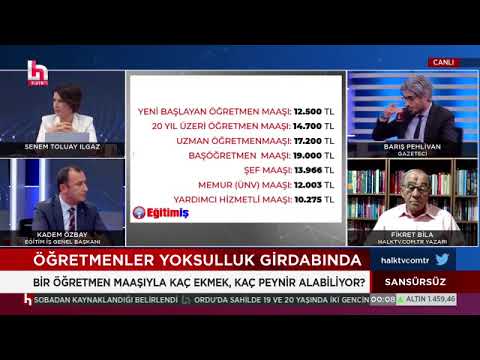 Genel Başkanımız Kadem Özbay, 9 Haziran Cuma günü Halk Tv’de Sansürsüz programının canlı yayın konuğu oldu. | EĞİTİM İŞ