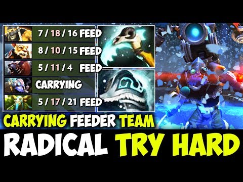 Radical Tinker - Trying Hard To Carry Feeder Team | Master Of Tinker Dota 2