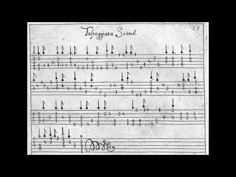 Giovanni Paolo Foscarini: Tasteggiata Soave