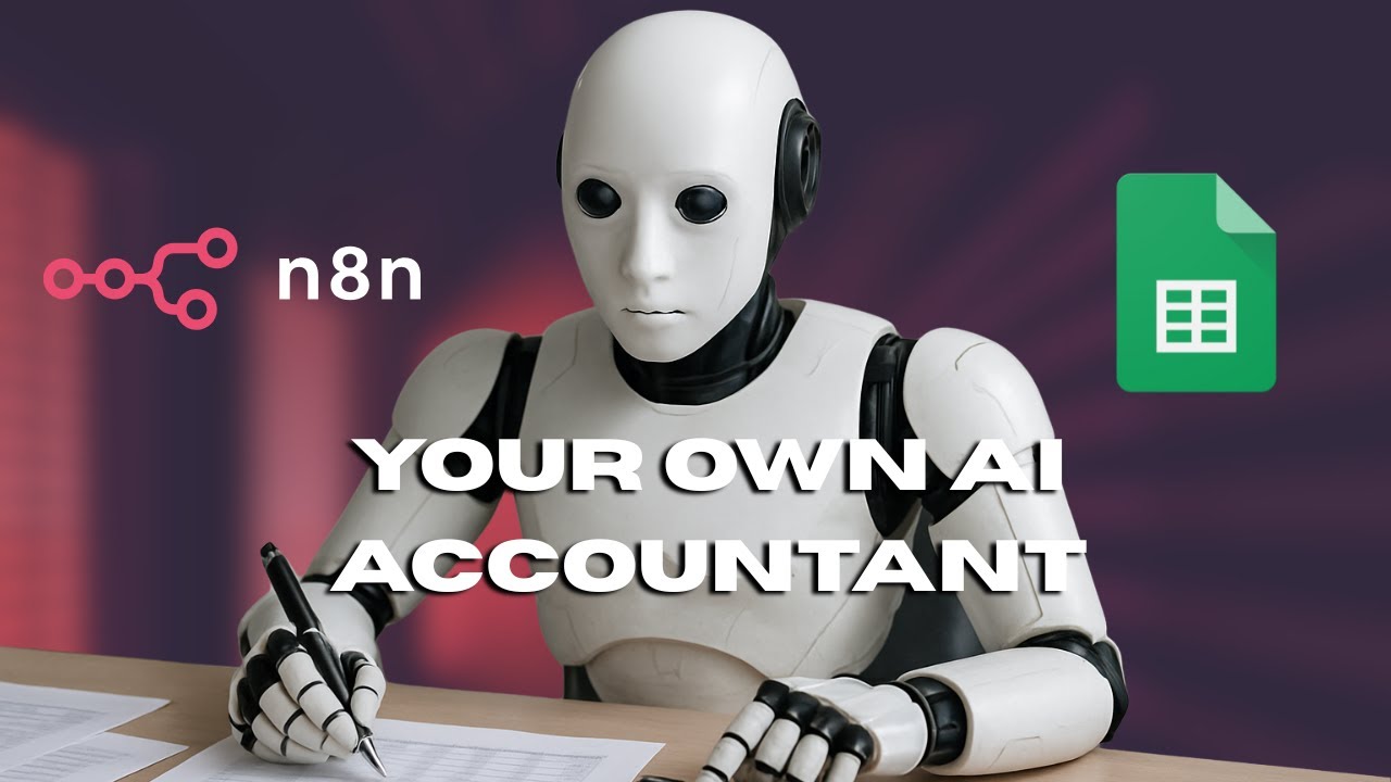 Build an Accounting AI Agent with N8n and Google Sheets | 3 Minute Tutorial