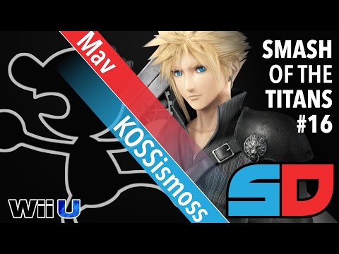 Smash of the Titans #16 - Winner Quarters: KOSSismoss (Game & Watch) vs Mav (Cloud)