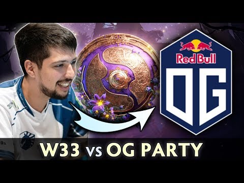 New LIQUID mid vs OG CORES PARTY — W33 vs Ana + Topson in TI9 MMR