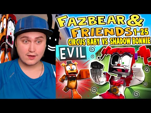 CIRCUS BABY VS. SHADOW BONNIE💥- Fazbear and Friends SHORTS #1-25 Compilation | Reaction