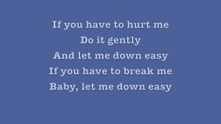 Let Me Down Easy by Shawn Desman (with lyrics!)