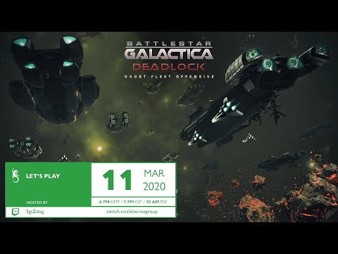 Battlestar Galactica Deadlock - Ghost Fleet Offensive -  Let's Play with SgtZdog