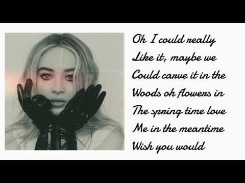 Lyrics Sabrina Carpenter Alone Together Wattpad