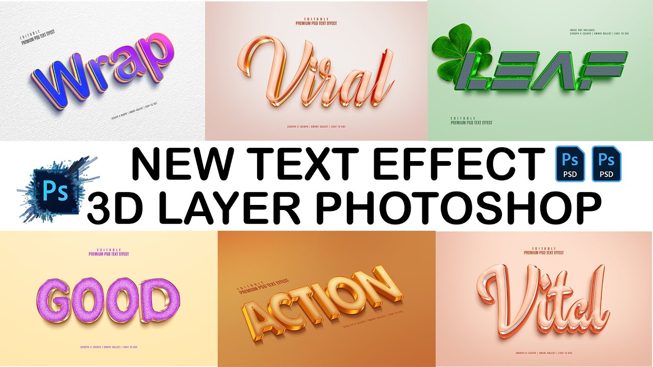 3D Cool Photoshop Text Effects Psd file Templates Free Download Part 71
