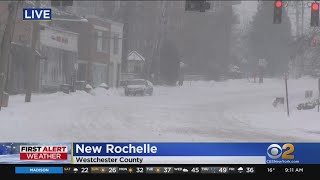 First Alert Weather: Treacherous Conditions On The Roads In New Rochelle