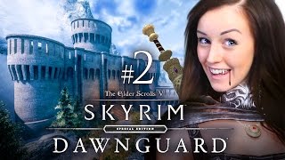 MY FOLLOWER DIES?! - MODDED SKYRIM SE! (Dawnguard Ep #2)
