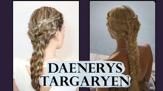 Прическа в стиле Дейенерис Таргариен ♡ Игра престолов ♡ Daenerys Targaryen hairstyle tutorial
