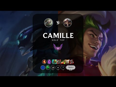 Camille Top vs Sett - EUW Master Patch 13.3