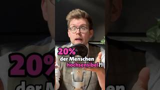 20% hochsensibel: Woher kommt diese Zahl? #hochsensibel #hsp #wissenschaft