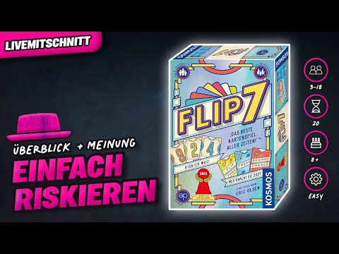 FLIP 7 - Vorstellung & Review - Brettspiel - Der Pile ist geil