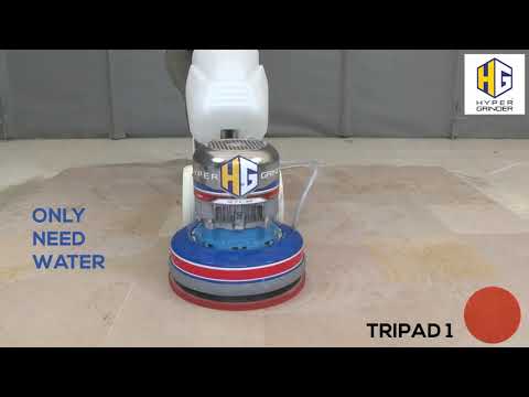 How polish marble floor in just 3 Step