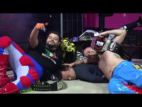 TCW Revolution title match: Antonino Bellavita (C) vs Pain vs Carlo Birra, 11/12/16