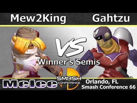 FOX MVG|Mew2King (Sheik) vs. Gahtzu (C. Falcon) - Melee Winner's Semis - SC: LXVI