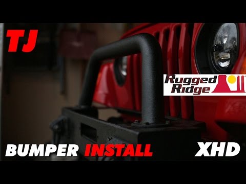 Jeep TJ Rugged Ridge XHD Front Bumper Install
