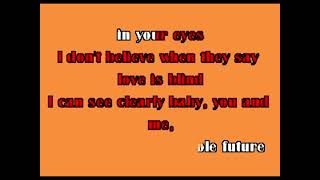 Love Of A Lifetime - Alaine karaoke