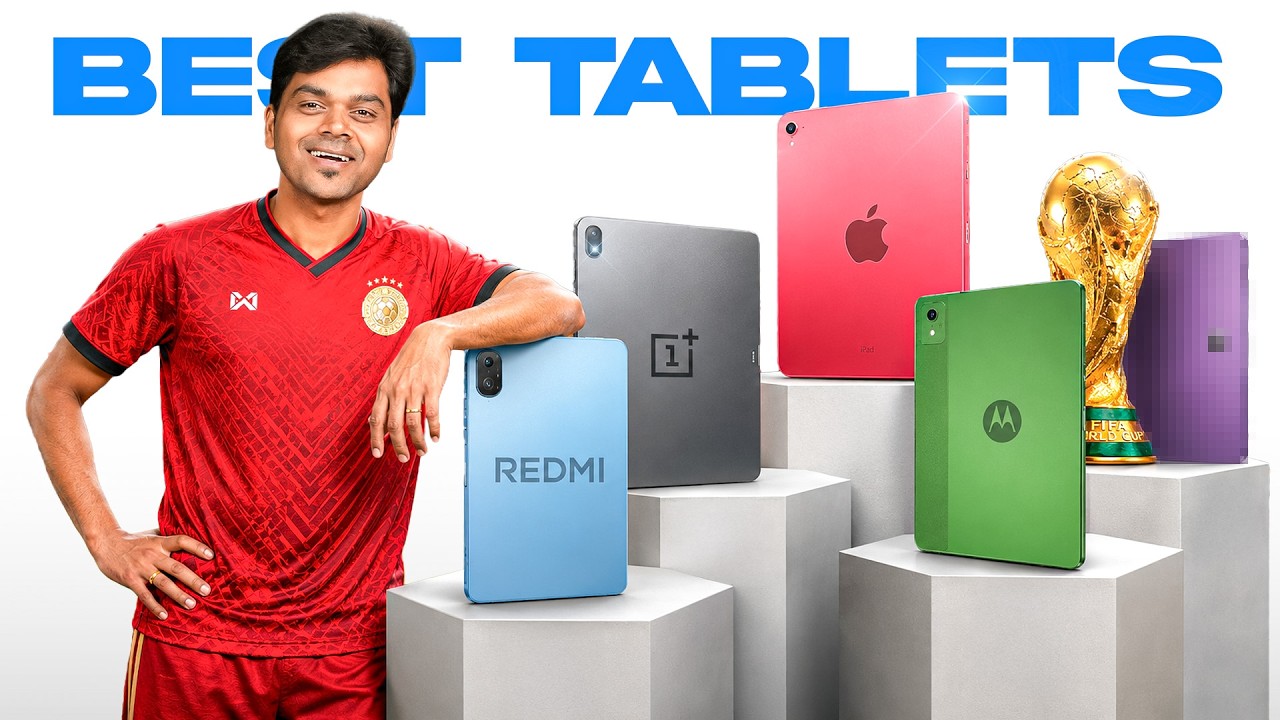 Top 10 Best Tablets in 2026 🔥Budget to Flagship (₹20K–₹1 Lakh+)