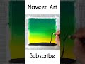 Drawing of Nature | Nature Drawing | Oil Pastels Drawing for Beginners | Naveen Art