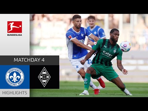 Resumen de Darmstadt 98 vs B. Mönchengladbach Jornada 4