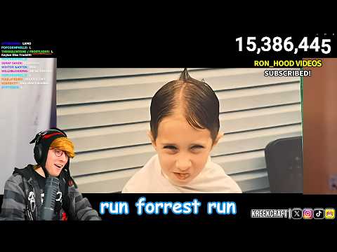 KreekCraft Reacts to LITTLE KREEKY DISSTRACK (Official Music Video)