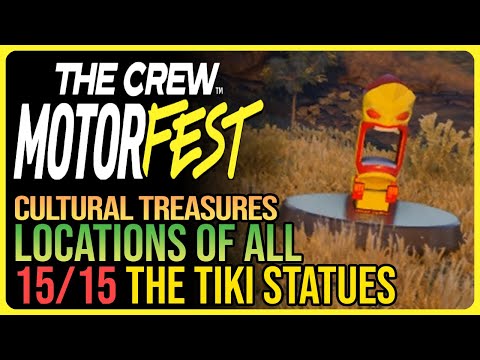 All 15 Tiki Locations The Crew Motorfest - Rainbow Cultural Treasures