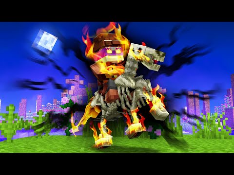 I TURNED THE GHOST KNIGHT IN MINECRAFT!!  (Ghost Rider)