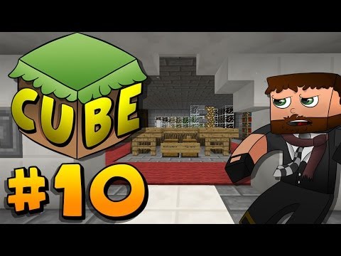 Minecraft Cube SMP! -Episode 10- FIRST SHOP!