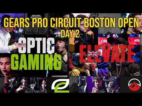 GEARS OF WAR 4 | Optic Gaming Vs Elevate  | Gears Pro Circuit Boston Season 2 Finals (Day 2)