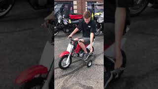 2019 Honda CRF50F with training wheels