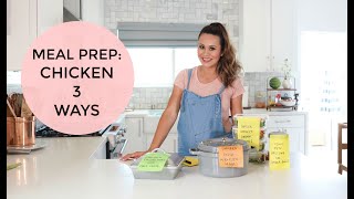 Meal prepping: Chicken 3 Ways with Post-it® Extreme XL Notes