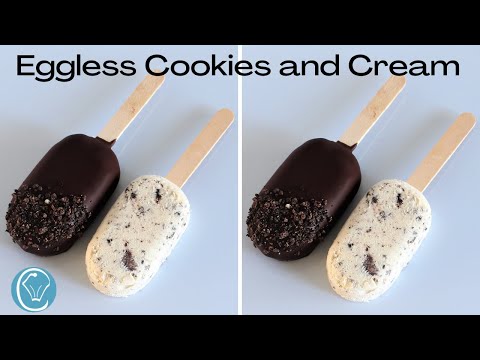 Oreo Magnum Ice Cream Popsicles Quick and Easy EGGLESS NO Churn