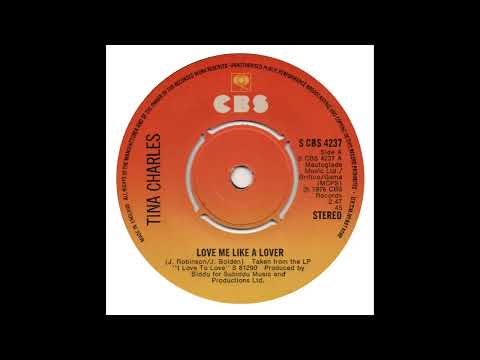 UK New Entry 1976 (113) Tina Charles - Love Me Like A Lover