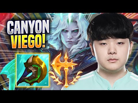 CANYON IS SO GOOD WITH VIEGO! - DK Canyon Plays Viego JUNGLE vs Rek'sai! | Preseason 2023