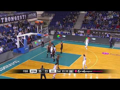 Natasha Renee Howard Blocks in Dynamo Kursk vs  CCC Polkowice