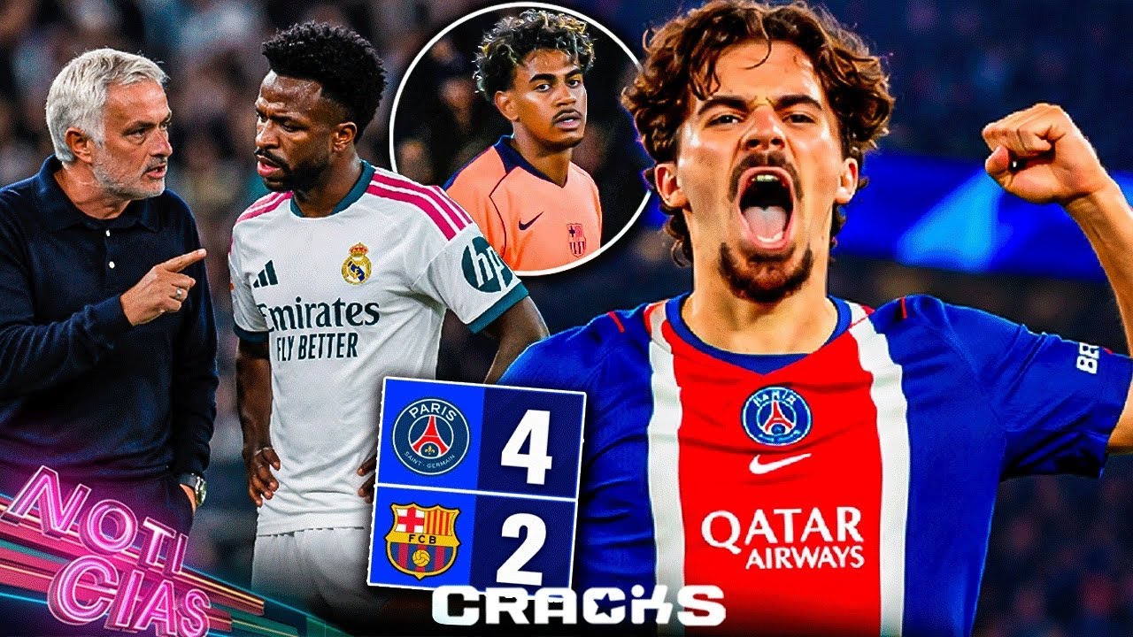 ¡Cayó el Barça en París! | Advertencia de Mou a Vini | Falló CR7; así rompió con Ten Hag | Reds 9/9