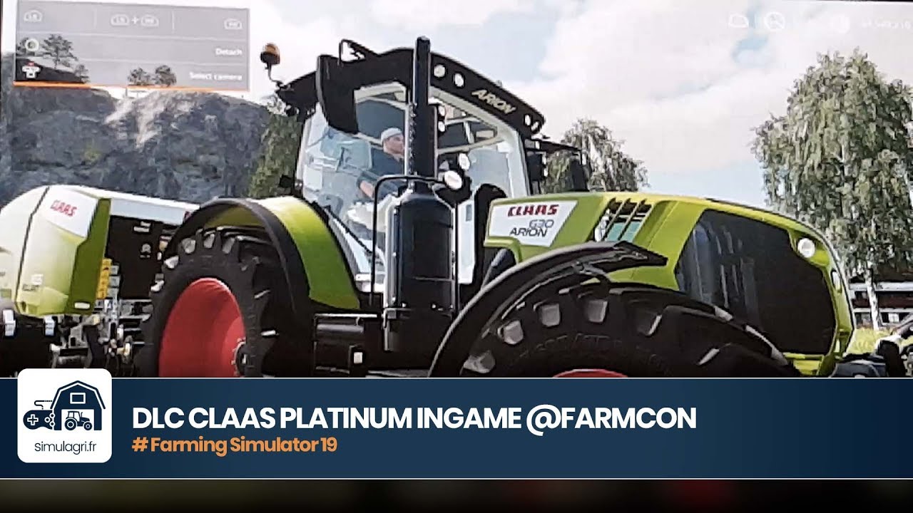 DLC CLAAS PLATINUM INGAME @FARMCON